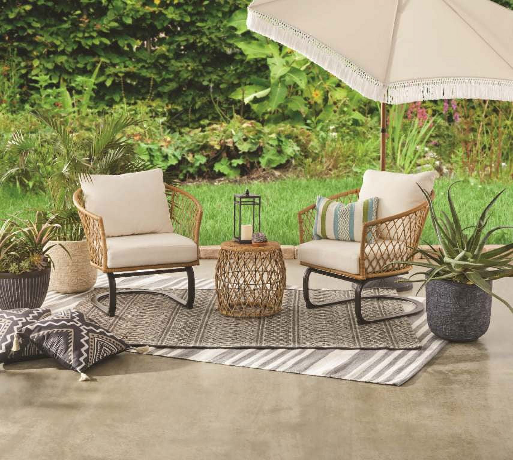 Better homes and gardens 3 piece on sale patio set