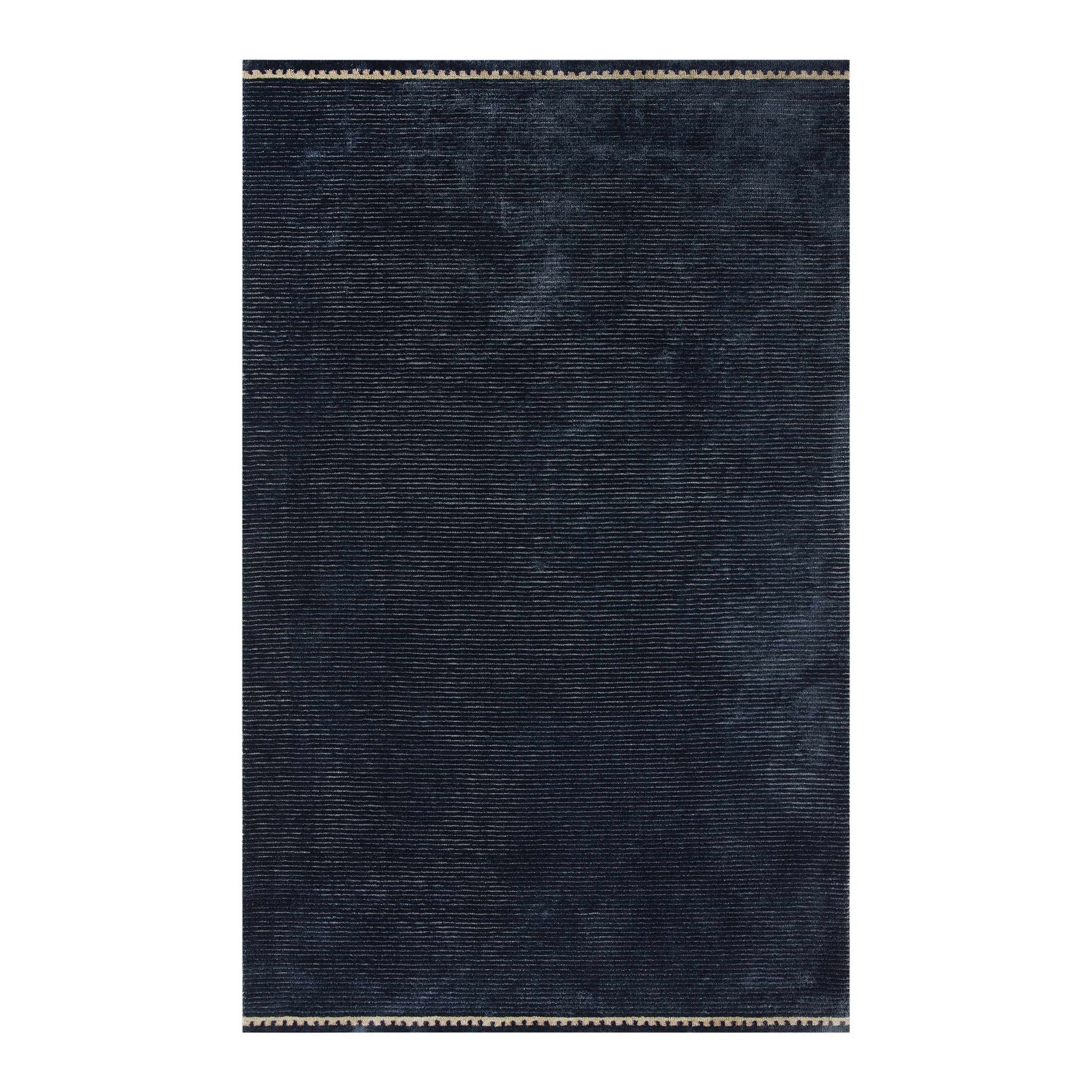 Better Homes & Gardens Washed Indigo Blue Coleman Tonal Hem 5' x 8' Area Rug