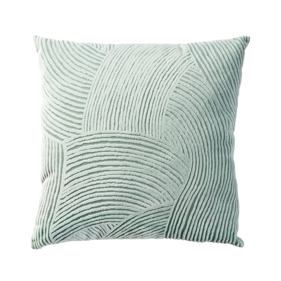 Better Homes & Gardens Waves Green 20" x 20" Decorative Throw Pillow