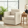 thumbnail image 1 of Better Homes & Gardens Waylen Swivel Chair, by Dave & Jenny Marrs, Cream, 1 of 9