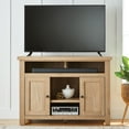 thumbnail image 1 of Better Homes & Gardens Wheaton Media Console for TVs up to 60", Natural Oak, 1 of 10