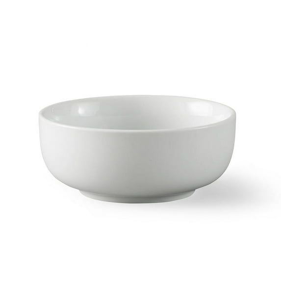 Better Homes & Gardens White Porcelain Round Dipped Bowl