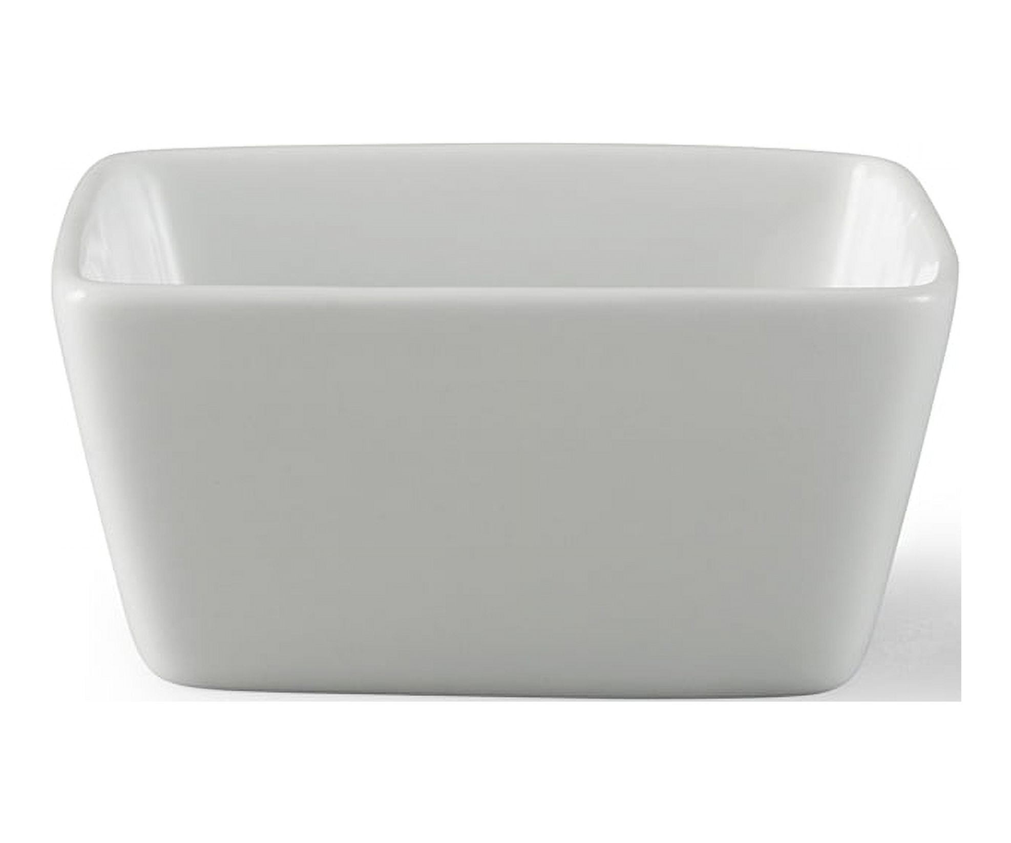 Better Homes & Gardens White Porcelain Square Dipped Bowl - Walmart.com
