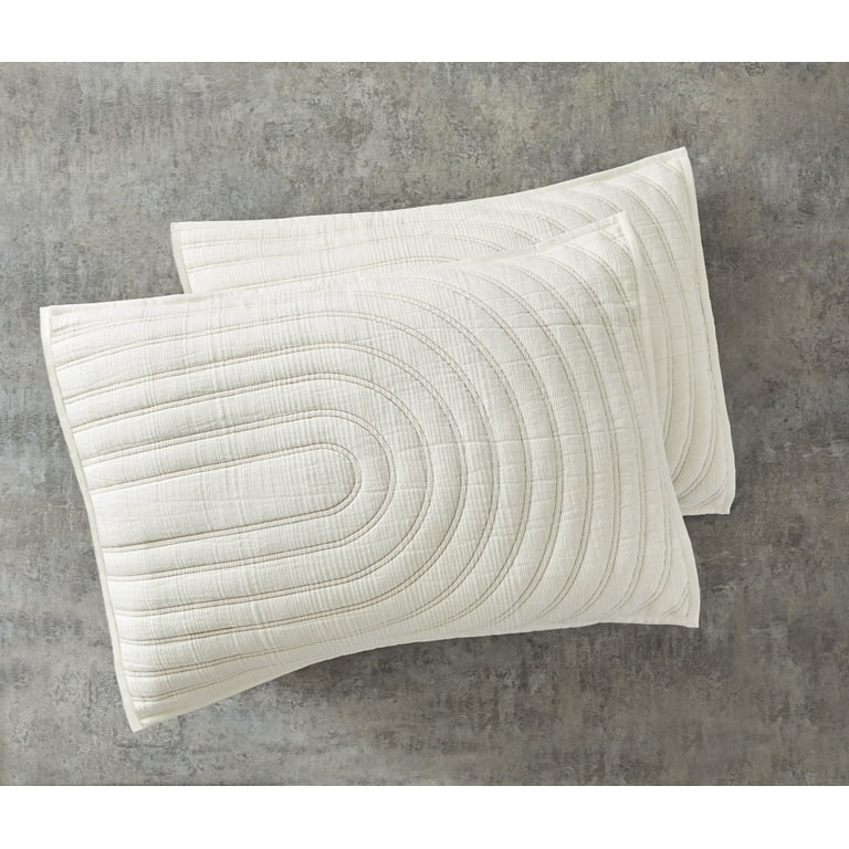 Walmart top sham pillows