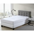 Better Homes & Gardens White Waffle Box Spring Bed Skirt, King