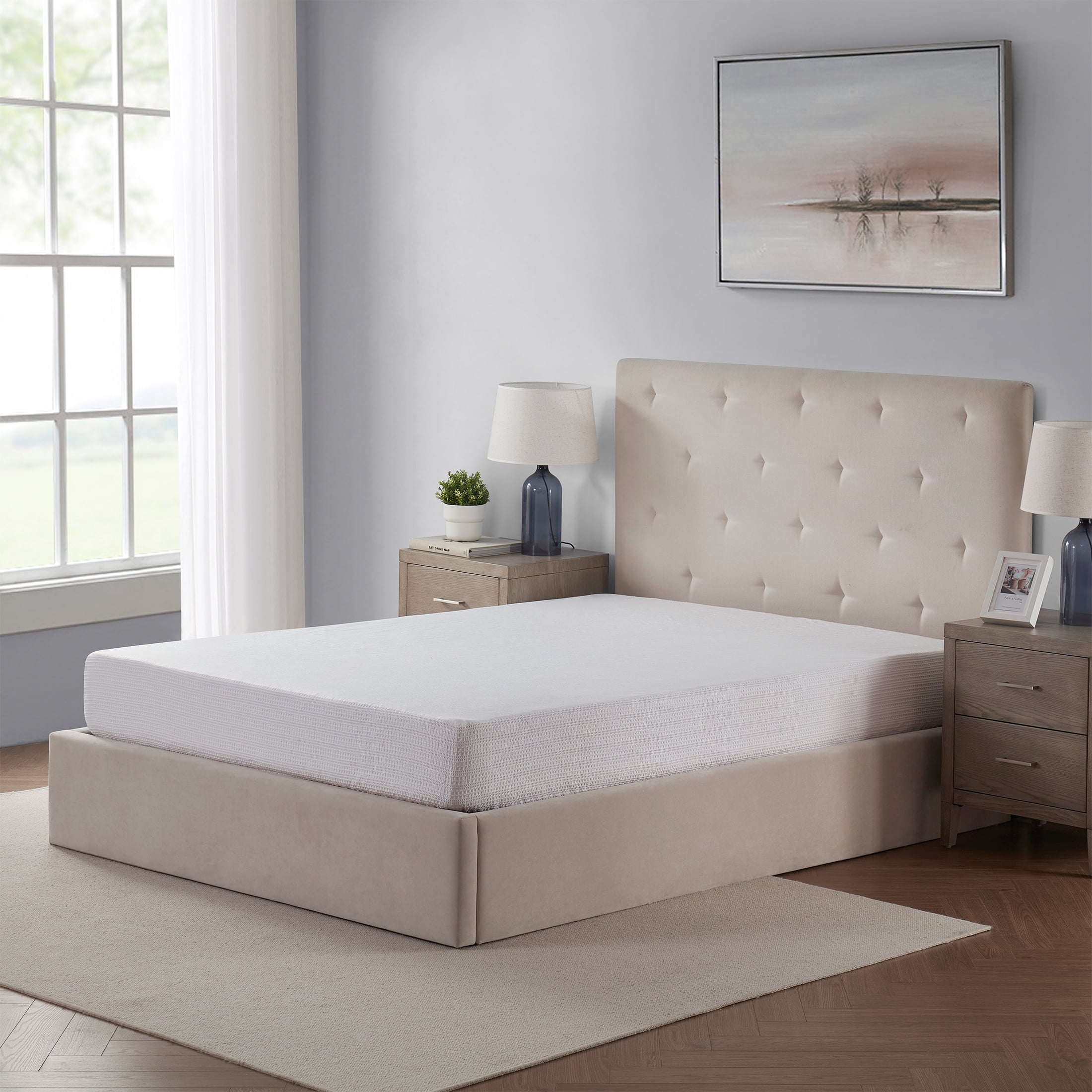 Better Homes & Gardens White Waffle Box Spring Cover, King