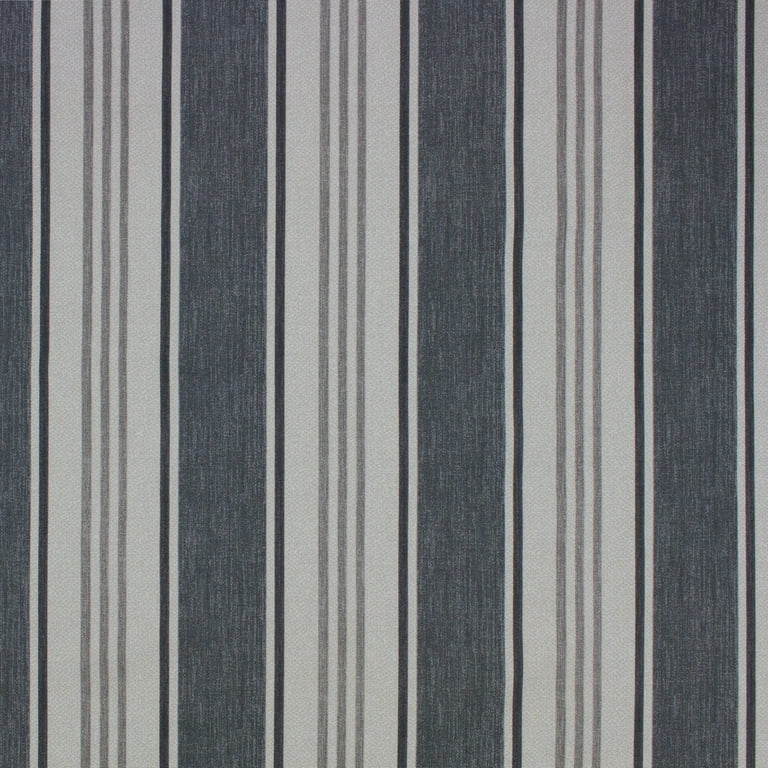 Better Homes & Gardens Wide Stripe Color Black 8 Yards by the Bolt 100%  Cotton 54 Width Fabric 