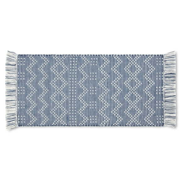 Better Homes & Gardens Wisteria Kitchen Mat, Washed Indigo, 20"W x 41"L, 1 Piece