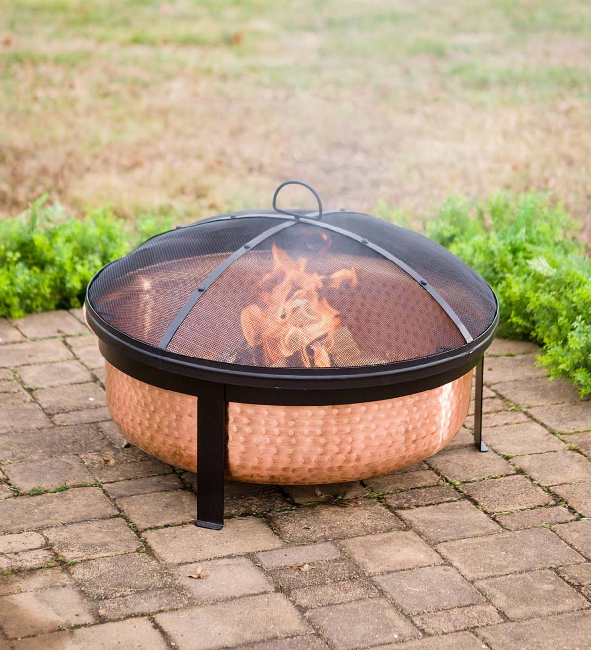 Better Homes & Gardens Wood Burning Copper Fire Pit, 30-inch diameter and 22-inch Height - image 1 of 9