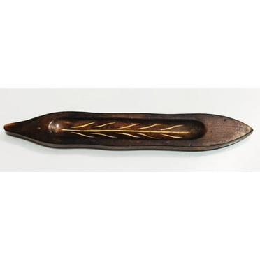 Better Homes & Gardens Wooden Leaf Incense Burner