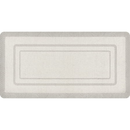 Better Homes & Gardens Woven Comfort Modern Weave Kitchen Anti-Fatigue Mat, Dustin Brown, 20" x 39"