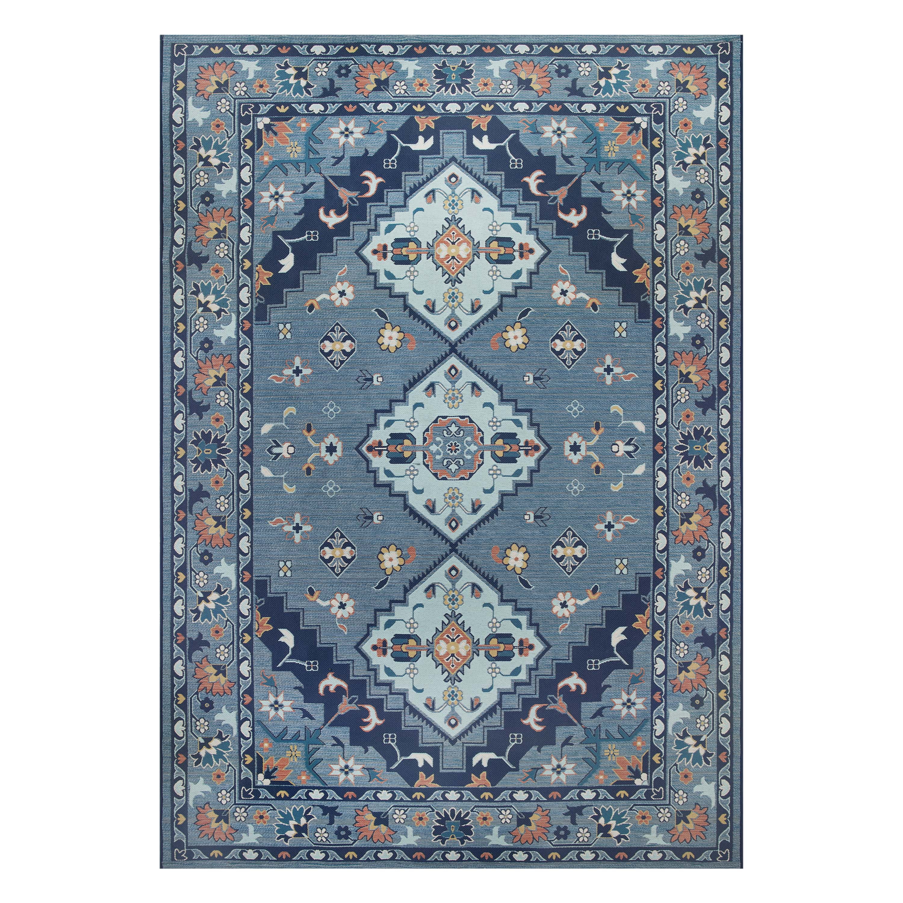 Better Homes & Gardens Woven Medallion 7’ x 10’ Outdoor Rug