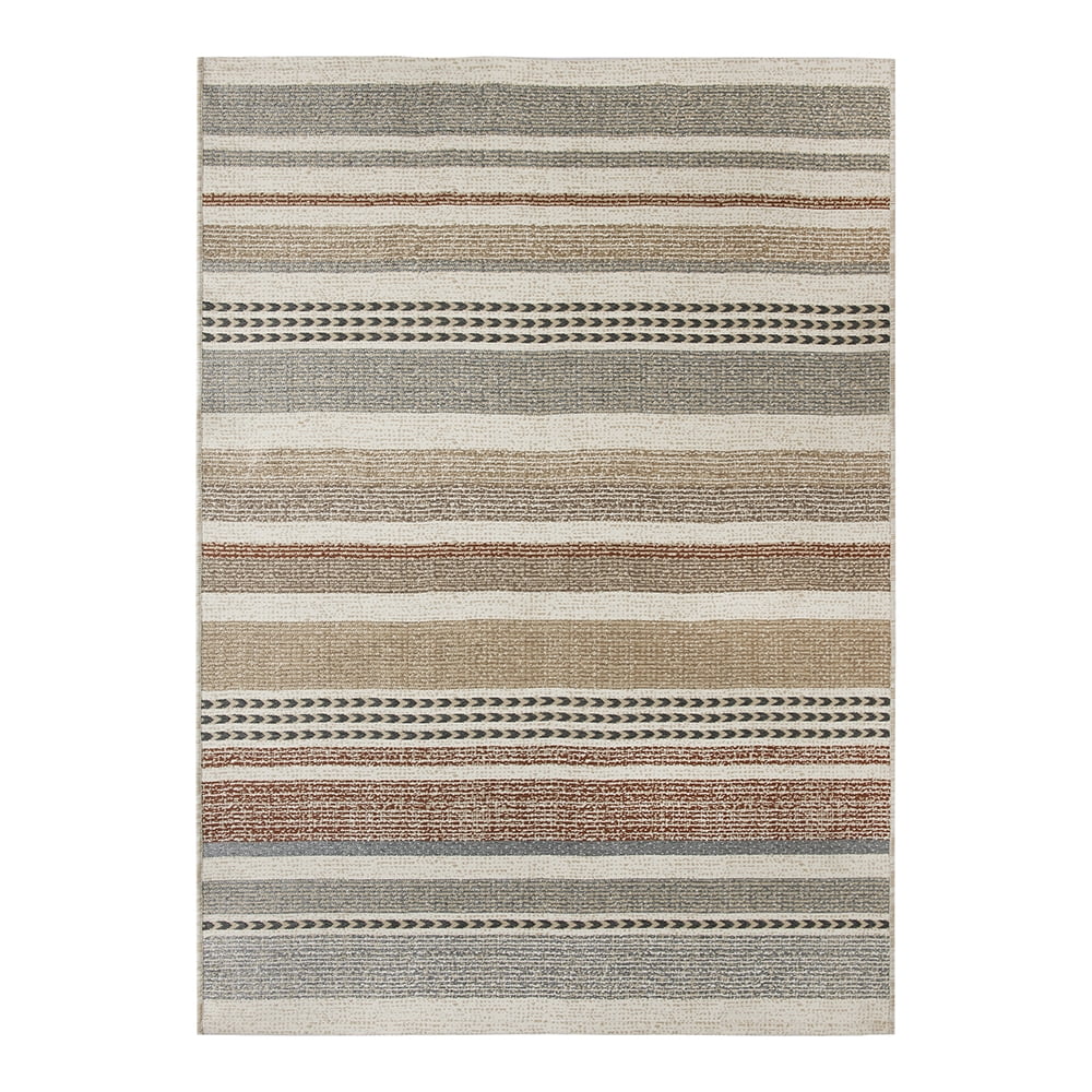 Better Homes & Gardens Woven Reversible Stripe Outdoor Rug 7' x 10
