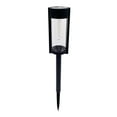 thumbnail image 1 of Better Homes & Gardens Wyatt Solar Powered Black LED Landscape Bollard Pathway Light, 15 Lumens, 1 of 11