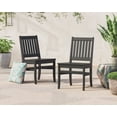 thumbnail interactive-video image 1 of Better Homes & Gardens by POLYWOOD Southlake Outdoor Dining Side Chair (2 Chairs), All-Weather HDPE, Patio Seat, Black, 1 of 14
