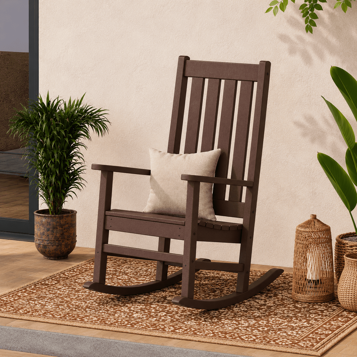 Better Homes & Gardens by POLYWOOD Southlake Outdoor Rocking Chair