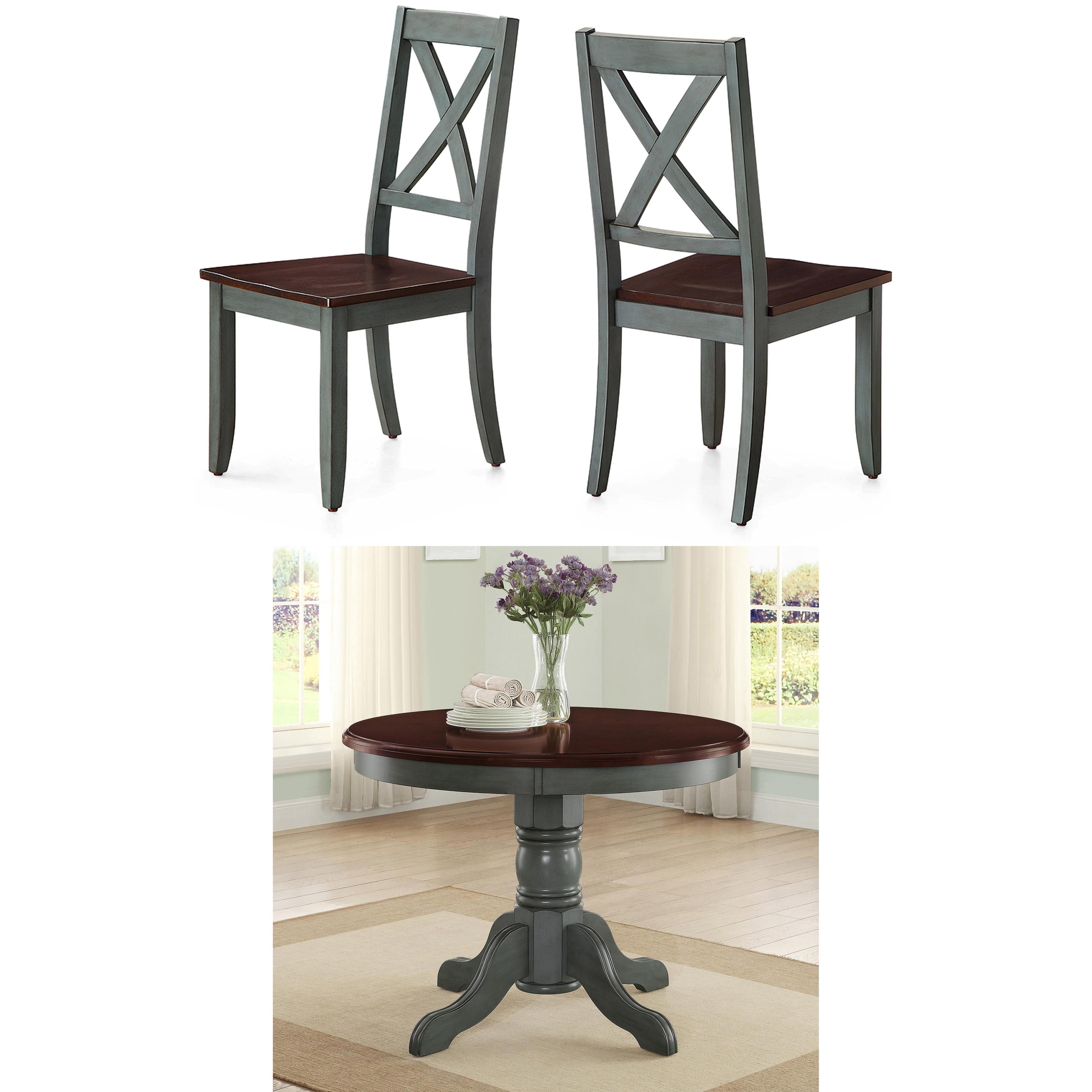 Better Homes &amp; Gardens Cambridge 5-Piece Dining Set, Antique Sage
