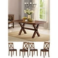 thumbnail image 1 of Better Homes &amp; Gardens Maddox Crossing 5 Piece Dining Set, Brown, 1 of 3