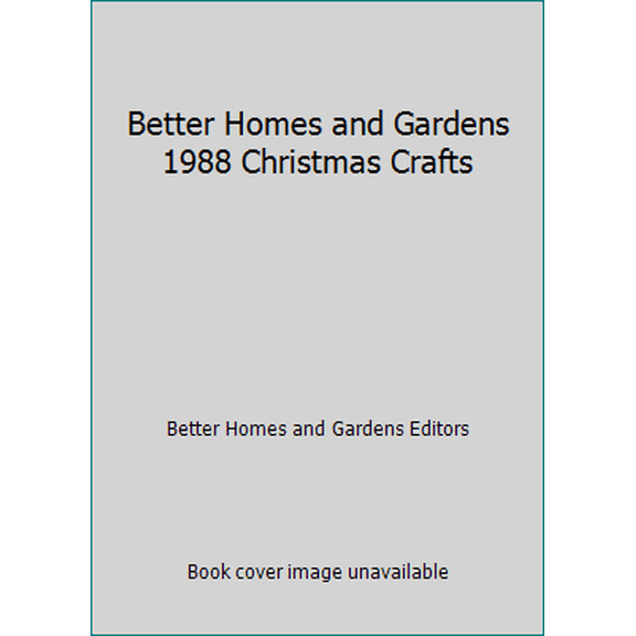 Pre-Owned Christmas Crafts Nineteen Eighty-Eight (Hardcover) 0696017954 9780696017957