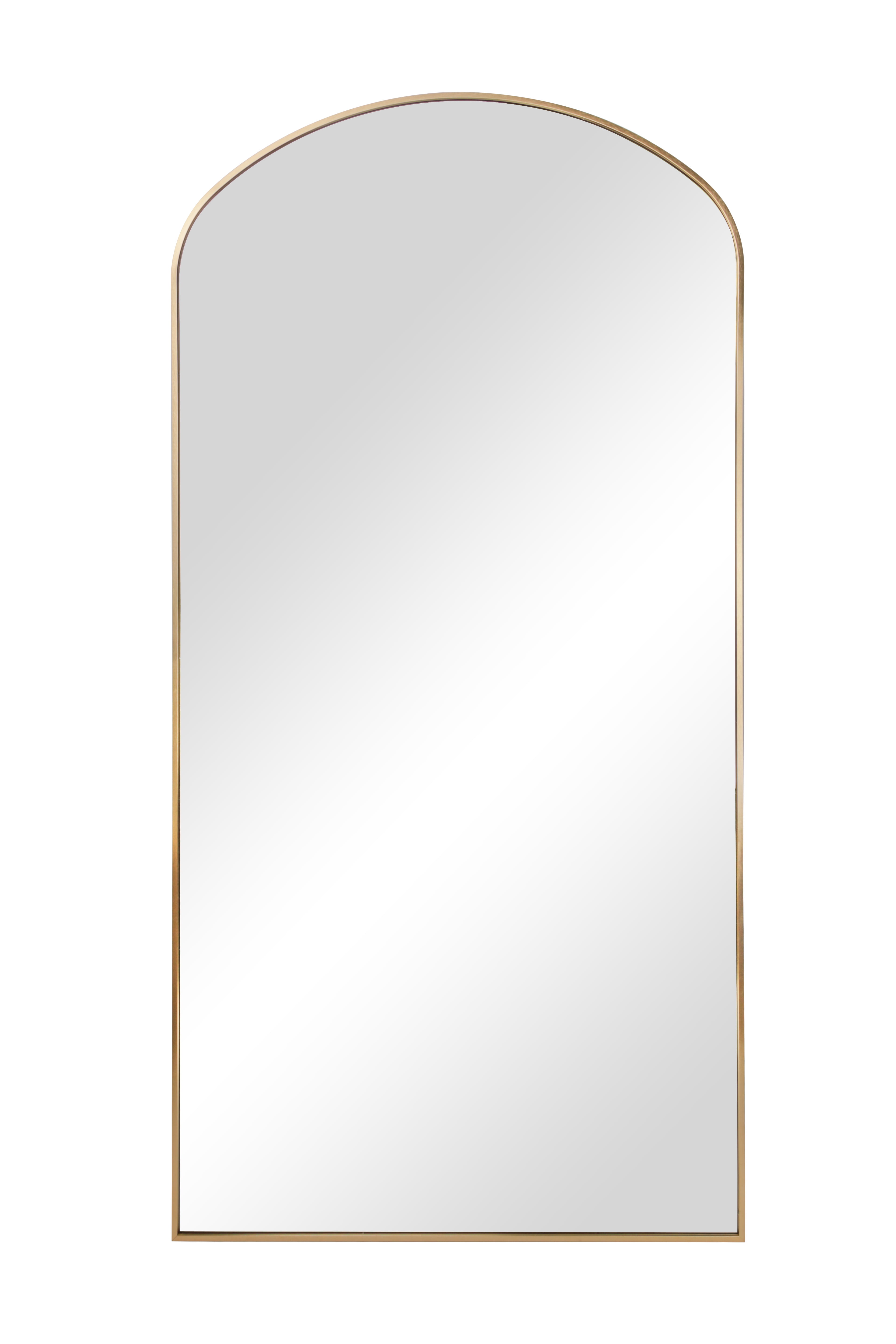 Better Homes & Gardens 30x60 Gold Arched Large Full-Length Floor Mirror ...