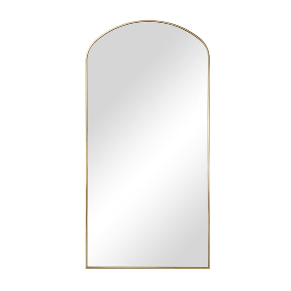 Better Homes & Gardens 30x60 Gold Arched Large Full-Length Floor Mirror for Bedroom or Entryway