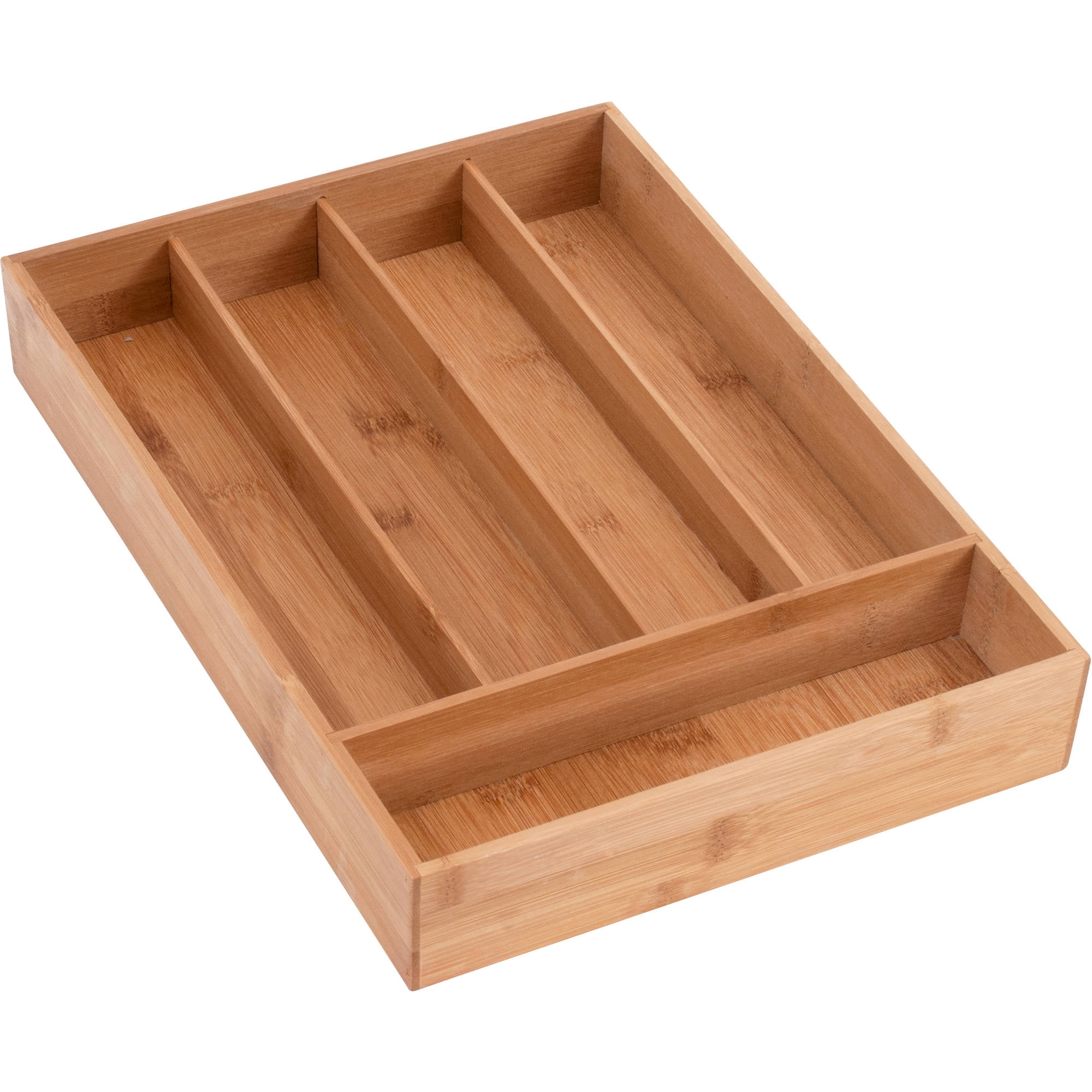 Anchor Hocking Better Homes and Gardens Bamboo Cutlery Tray