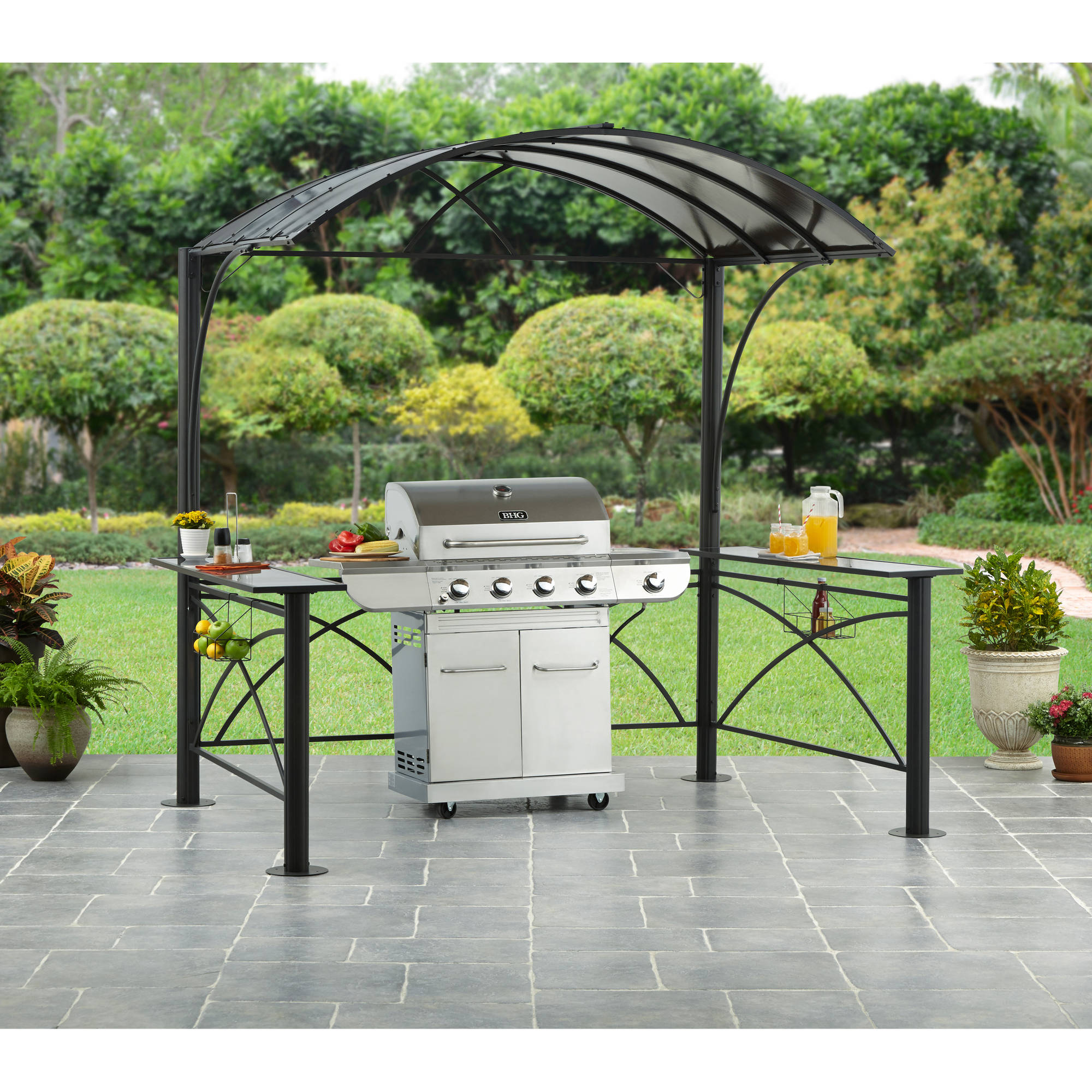 Better Homes and Gardens Archfield Hardtop Grill Gazebo - image 1 of 4