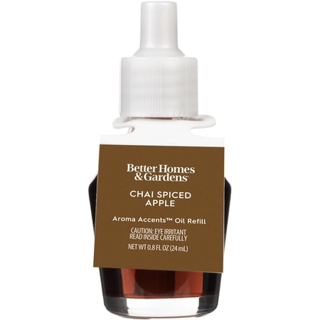 Better Homes and Gardens Aroma Accents Oil Refill, Chai Spiced Apple, 24mL
