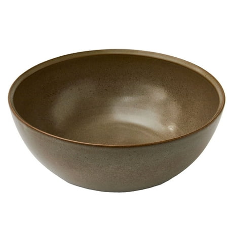 Better Homes and Gardens Banks Brown 10.8-inch Stoneware Serving Bowl