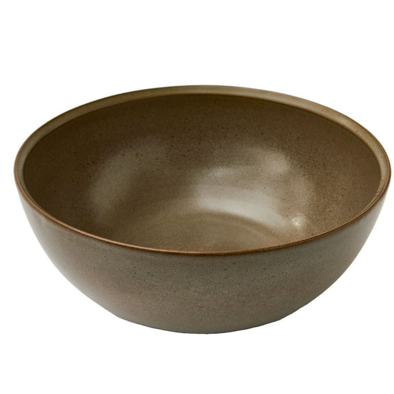 Better Homes and Gardens Banks Brown 10.8-inch Stoneware Serving Bowl