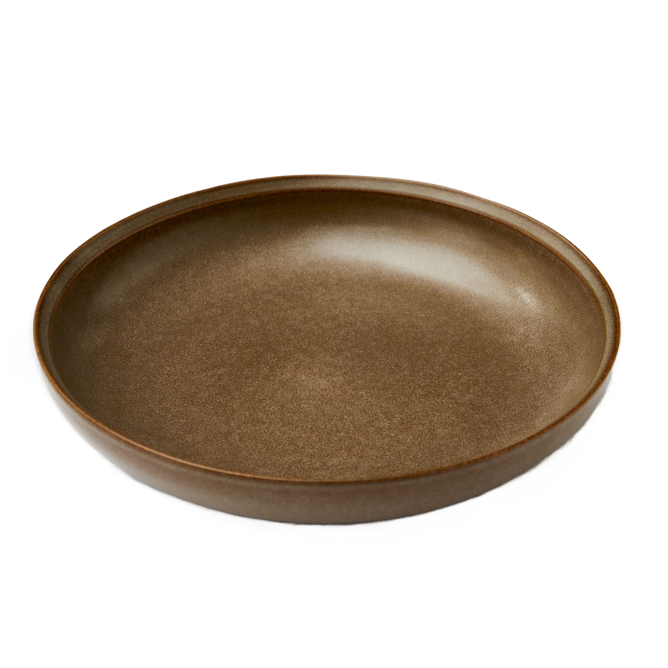 Better Homes and Gardens Banks Brown 8.9-inch Stoneware Dinner Bowl - Walmart.com