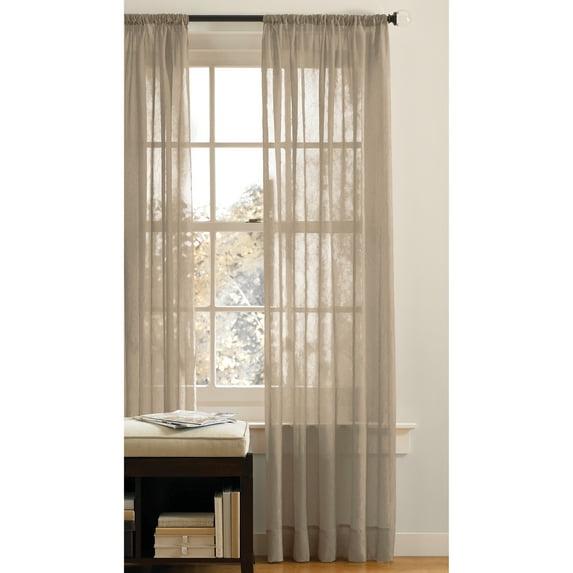 Better Homes and Gardens Canopy Crushed Voile Drapery Panel