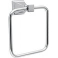 thumbnail image 1 of Better Homes and Gardens Chandler Towel Ring, Wall Mounted Bathroom Towel Holder, Chrome, 1 of 8