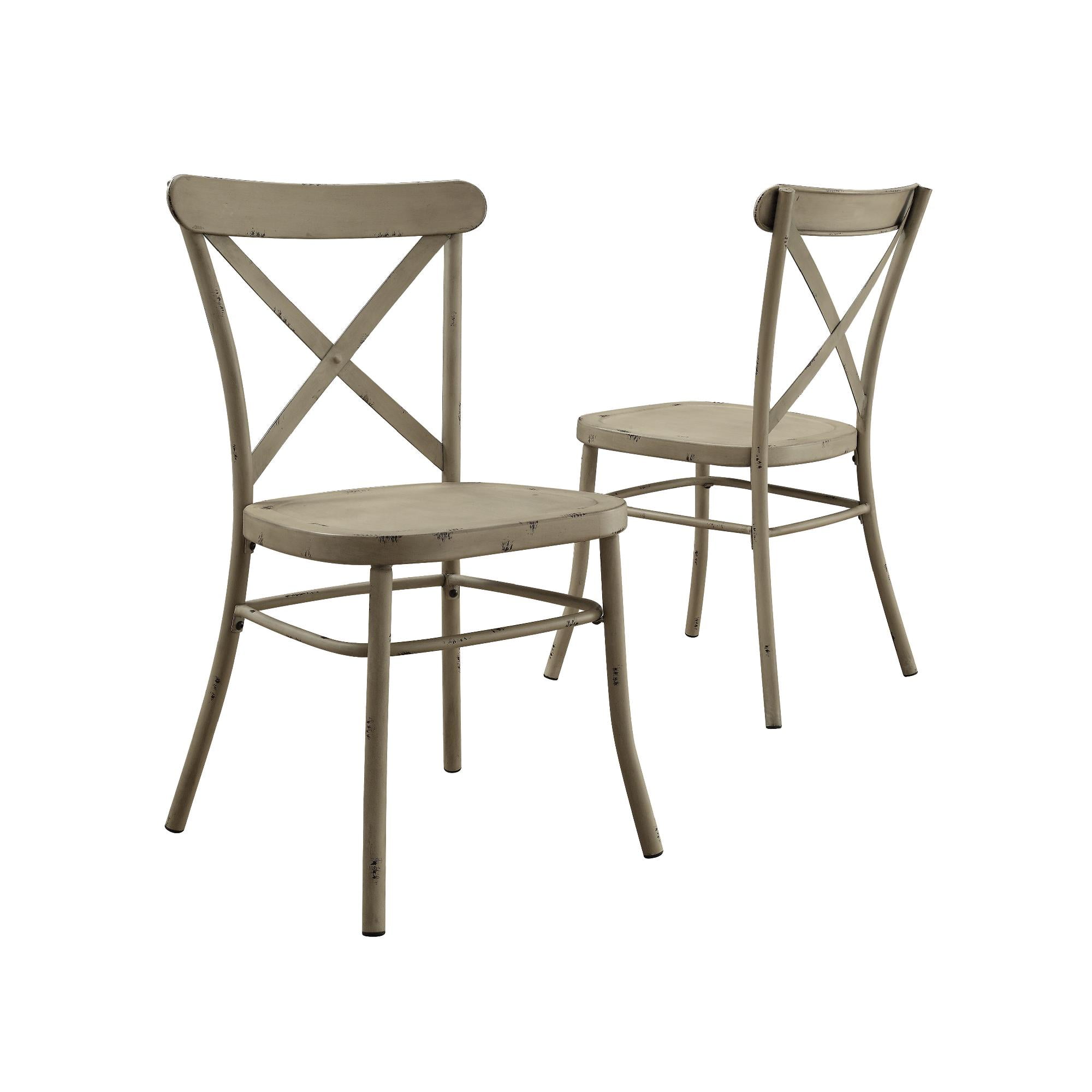 Better homes and gardens collin distressed dining chair deals