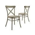 thumbnail image 1 of Better Homes and Gardens Collin Distressed White Dining Chair, Set of 2, Multiple Finishes, 1 of 16