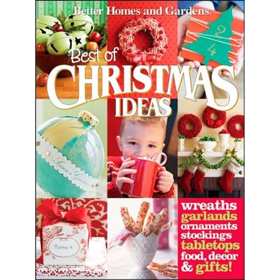 Pre-Owned Better Homes and Gardens Cooking: Best of Christmas Ideas (Paperback)
