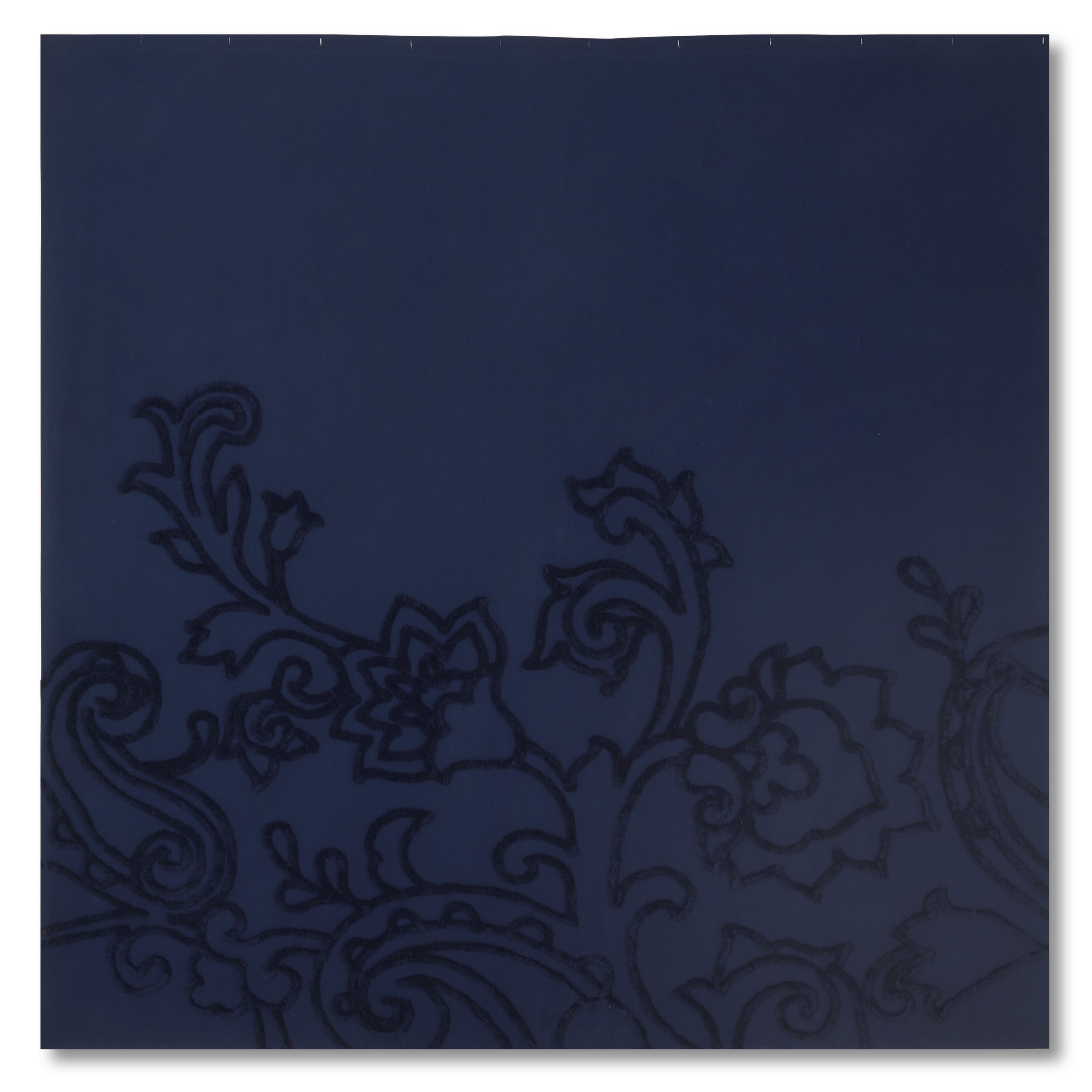 Better Homes and Gardens Coventry Paisley Shower Curtain, 100 Cotton 72"x72", Blue, Adult