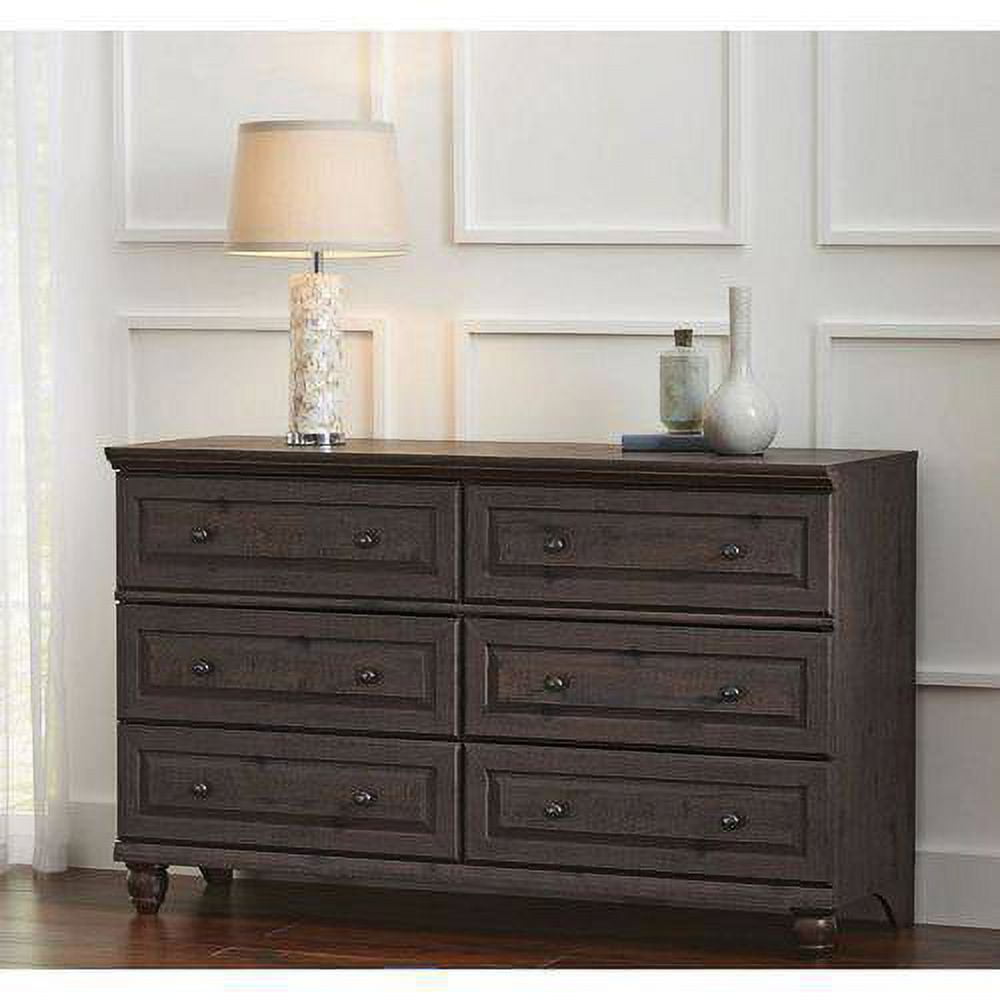 Better Homes and Gardens Crossmill Dresser, Walnut Finish