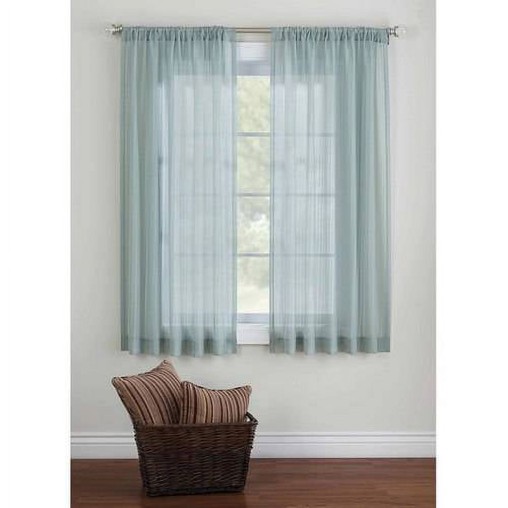 Better Homes and Gardens Elise Woven Stripe Sheer Window Panel Collection - image 1 of 2