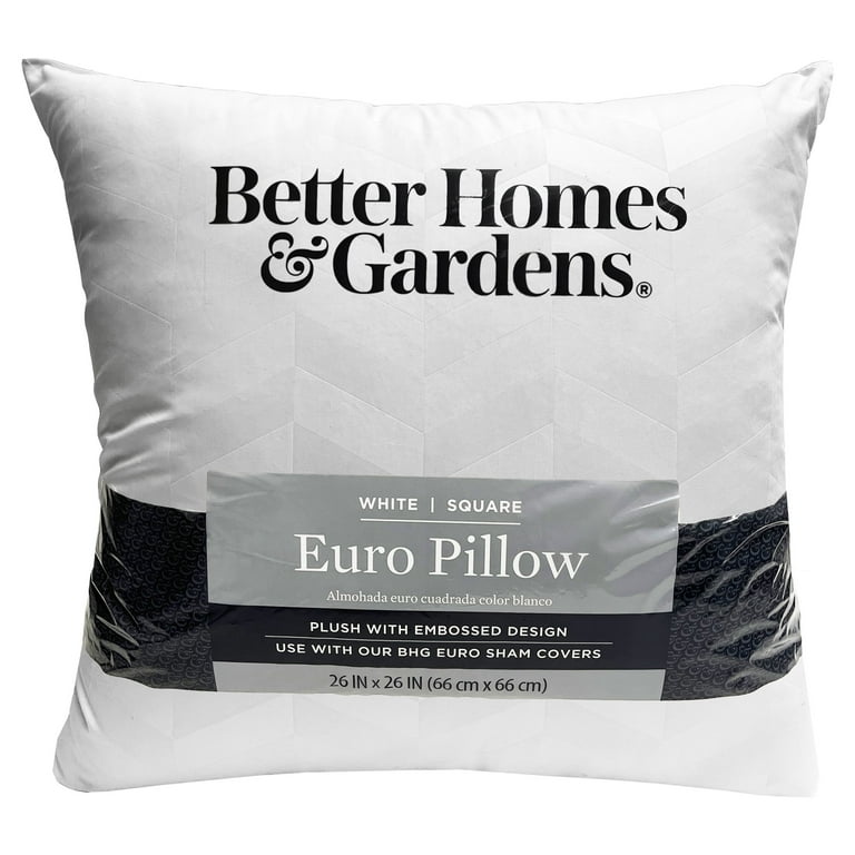 Better Homes and Gardens Euro Pillow Insert 26 inchx26 inch 21749WM