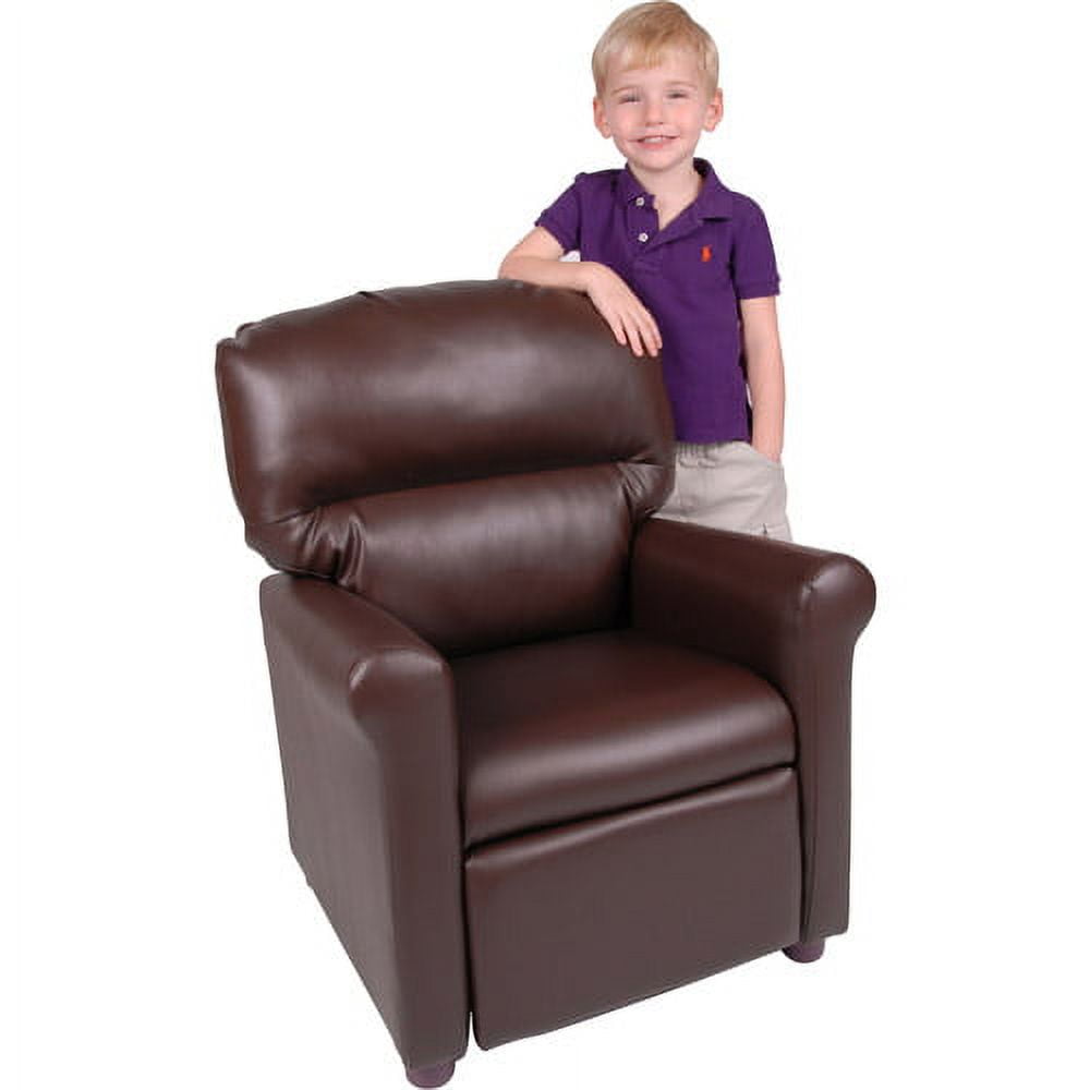 Better Homes and Gardens FauxLeather Kids Recliner, Multiple Colors