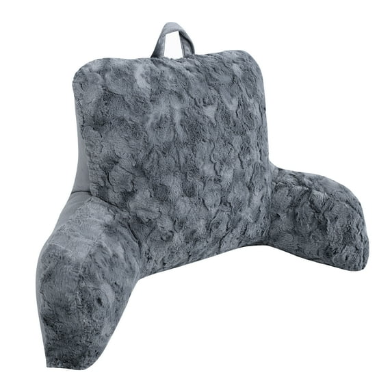 Better Homes and Gardens Georgina Faux Fur Backrest Gray
