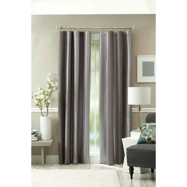 Better Homes and Gardens Graphite Curtain Panel