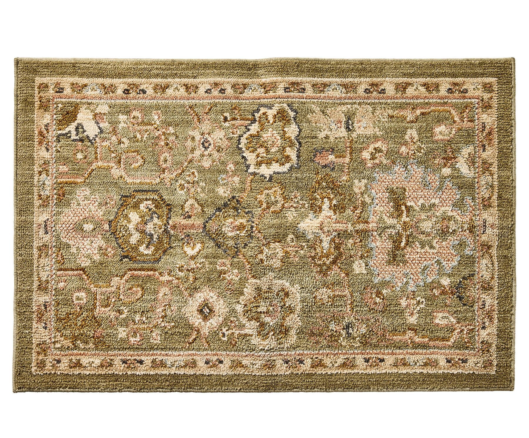 【10230】 Grass Roots SGB-550 LADIES ROOM Better Homes and Garden Modern Oushak Low Pile Stain and Fade