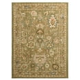 thumbnail image 1 of Better Homes and Garden Modern Oushak Low Pile Stain and Fade Resistant Indoor Area Rug, Green, 5'3" x 7, 1 of 5