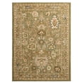 thumbnail image 1 of Better Homes and Garden Modern Oushak Low Pile Stain and Fade Resistant Indoor Area Rug, Green, 9' x 12', 1 of 5