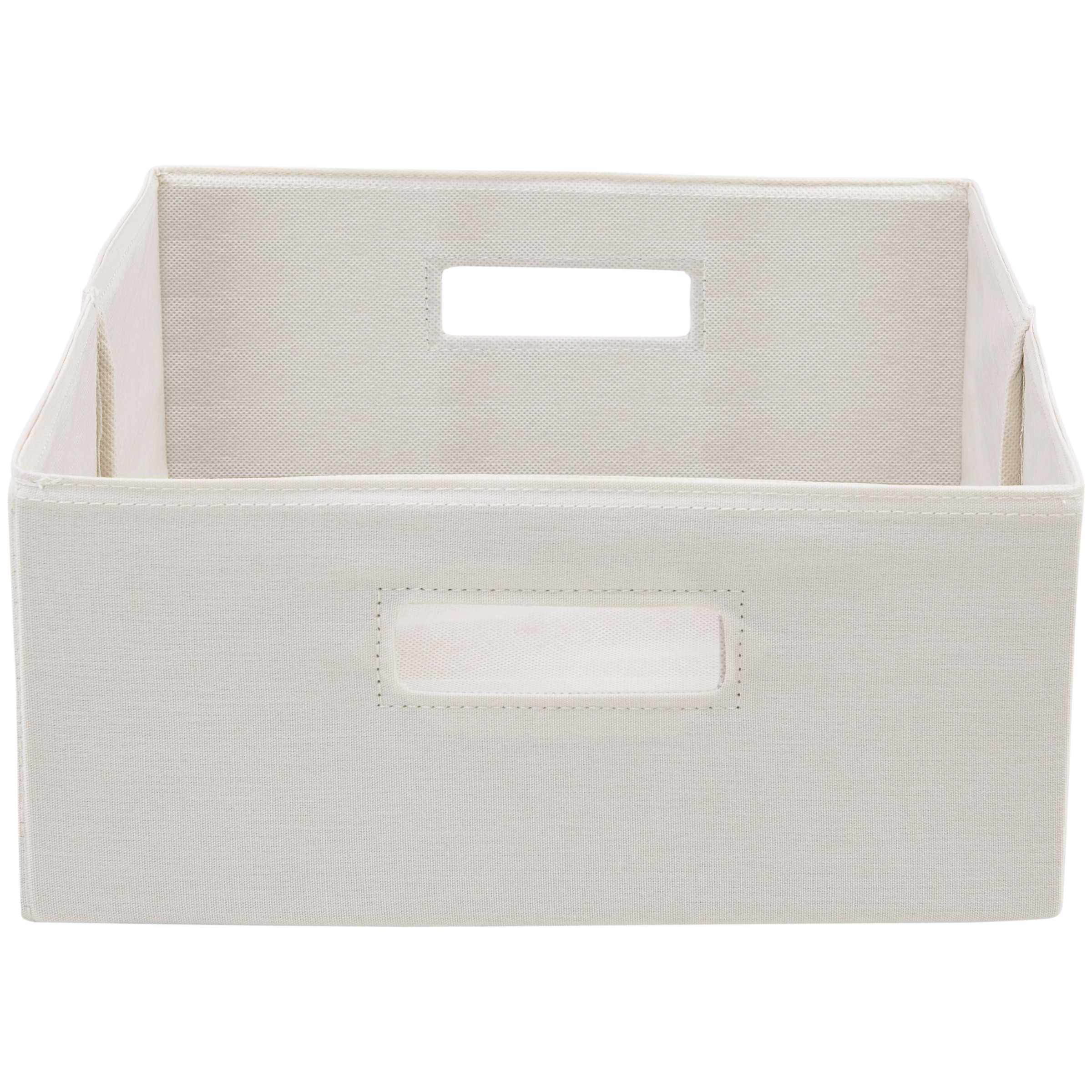 Better Homes and Gardens Half-Height Fabric Cube Storage Bins (12.75" x 6.00"), Set of 2, Multiple Colors - image 1 of 4