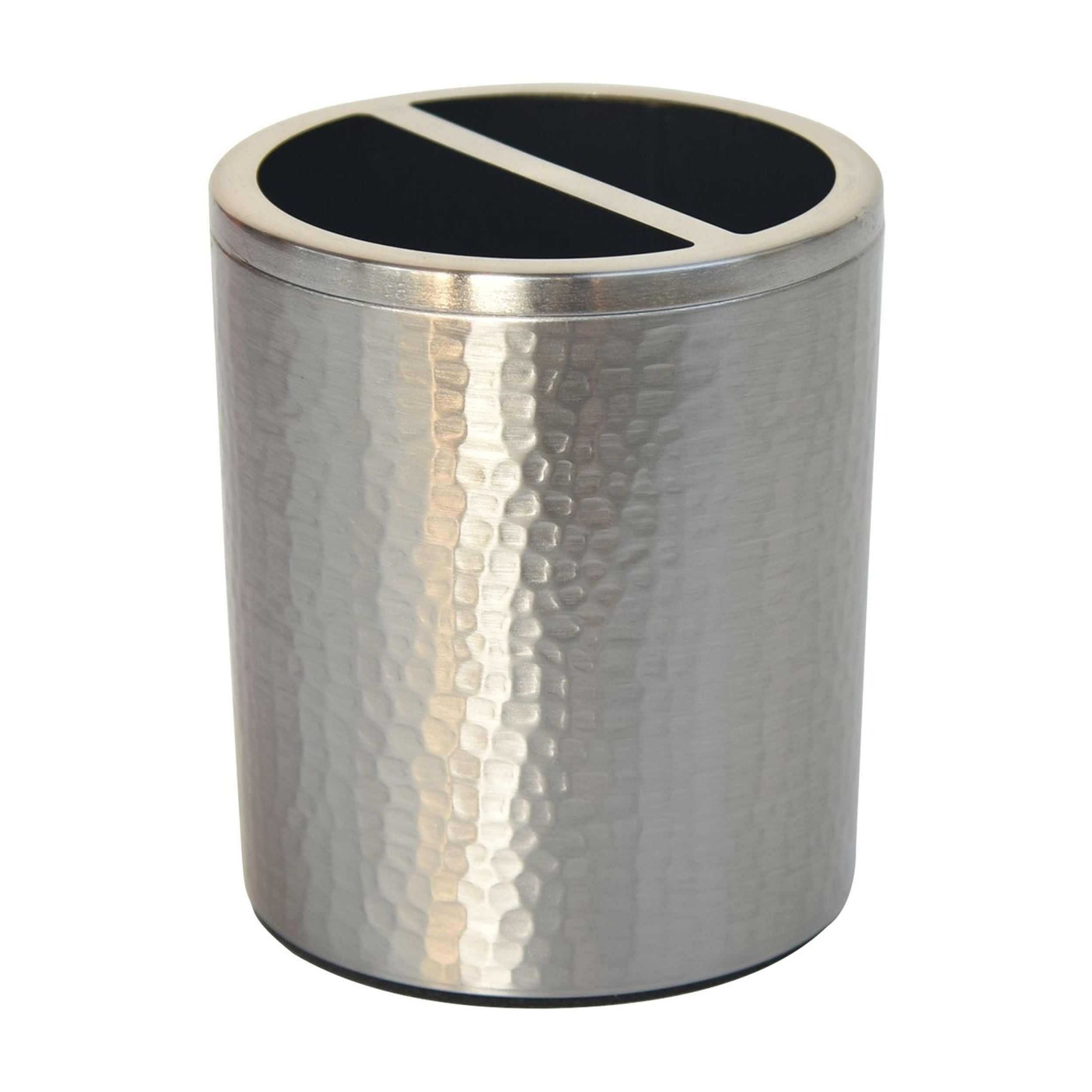 Better Homes & Gardens Hammered Finish Stainless Toothbrush Holder