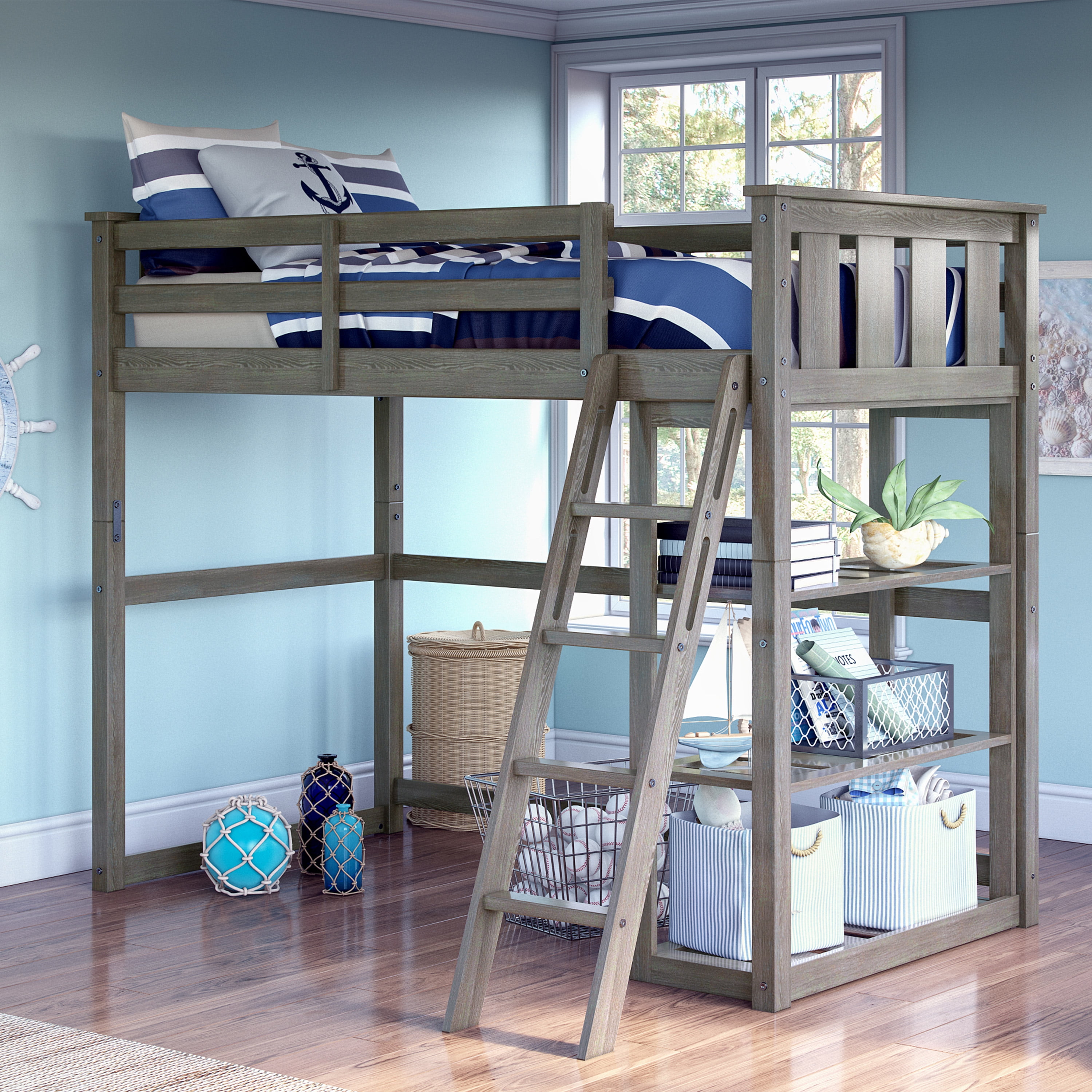 Better homes and garden kane twin on sale loft bed
