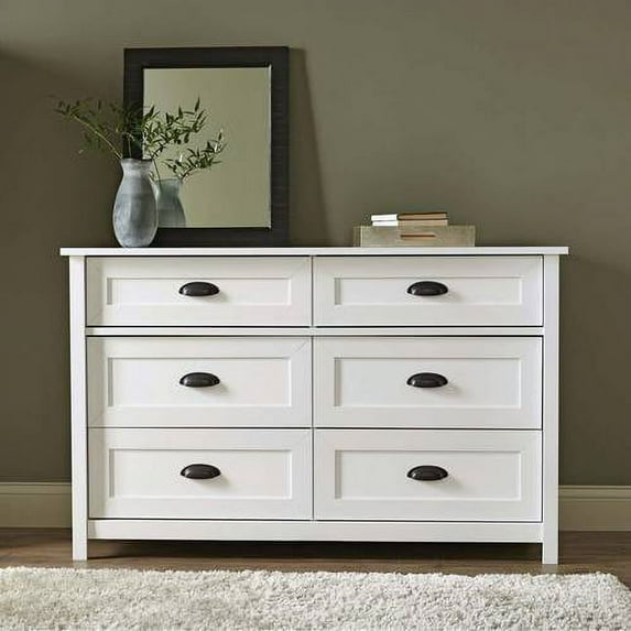 Better Homes and Gardens Lafayette Dresser, White Finish